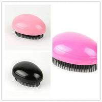 HKM-304339 Smooth Black ABS Massage Comb for Easy Hair Styling