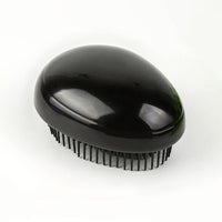 HKM-304339 Smooth Black ABS Massage Comb for Easy Hair Styling