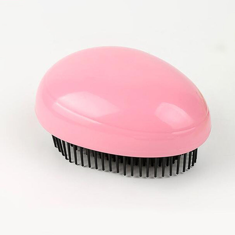 HKM-304339 Smooth Black ABS Massage Comb for Easy Hair Styling