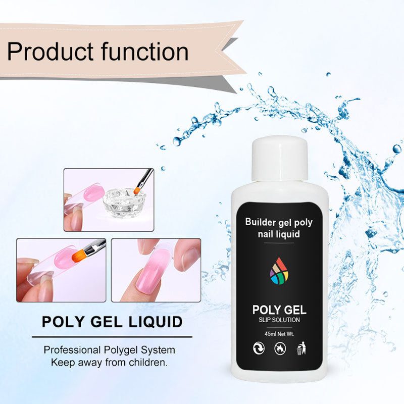 HKM-991379 Quick Dry Nail Wash Gel - 45ML Cleanser for Effective Phototherapy Remover