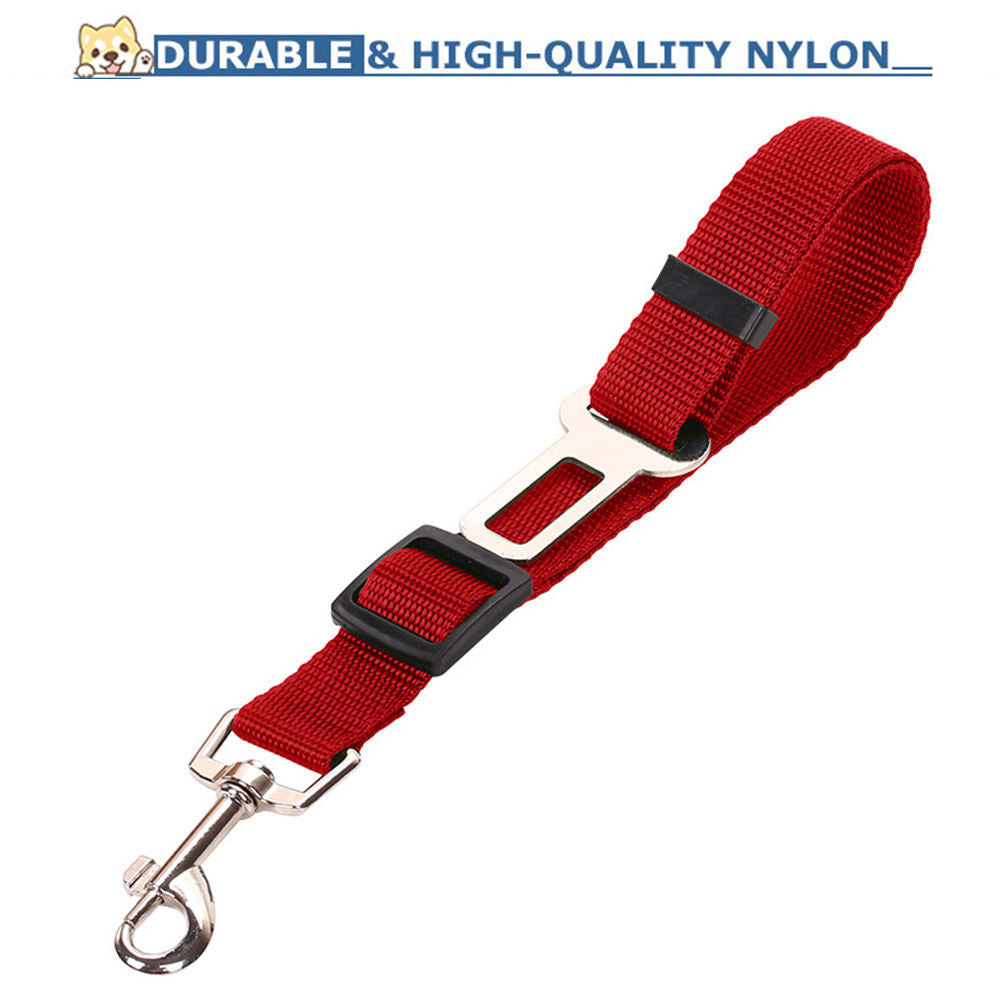 HKM-528403 Adjustable Nylon Pet Safety Belt for Cats and Dogs in Vehicles
