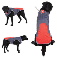 HKM-058323 Reflective Pet Jacket for Dogs ¨C Cotton & Polyester, Casual Windbreaker, Available in Multiple Sizes