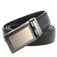 HKM-987155 Men's Automatic Buckle Leather Belt - Model LY33-30016-5