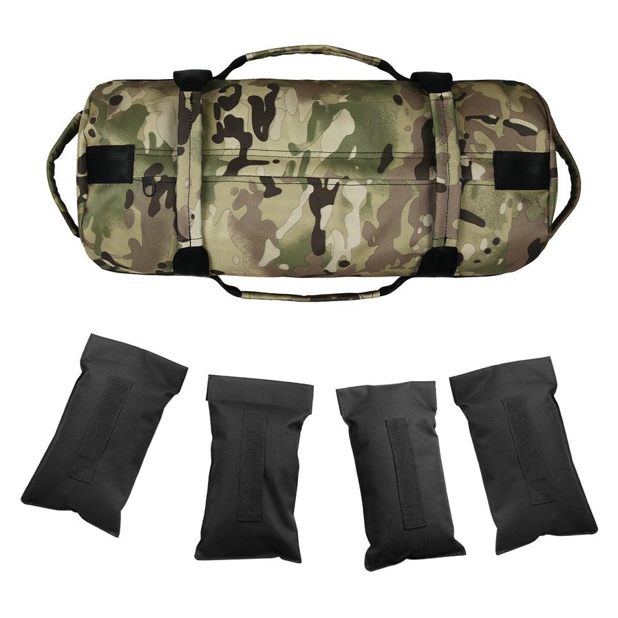 HKM-216851 Camouflage Fitness Weightlifting Gym Bag for Active Lifestyle
