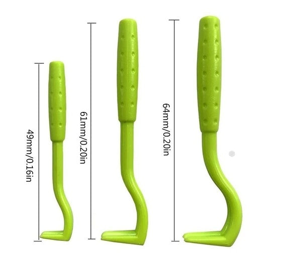 HKM-653907 Flea and Tick Extractor Tool - Durable Plastic for Easy Removal