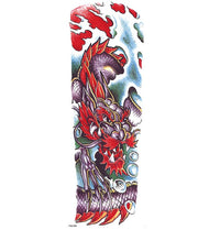 HKM-121299 Waterproof Full Arm Tattoo Sticker - 480*170mm Water Transfer Design