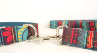 HKM-592787 Colored Pattern Polyester Traction Rope for Collars