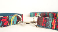 HKM-592787 Colored Pattern Polyester Traction Rope for Collars
