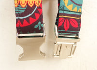 HKM-592787 Colored Pattern Polyester Traction Rope for Collars
