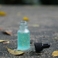HKM-367571 Blue Copper Peptide Gold Foil Solution 15ml for Pore Minimization and Hydration