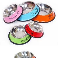 HKM-715091 Automatic Stainless Steel Dog Bowl with Complete Feeding Set – Durable and Easy to Clean