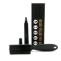 HKM-464723 Men's Beard Filling Pen with Brush for Precision Grooming