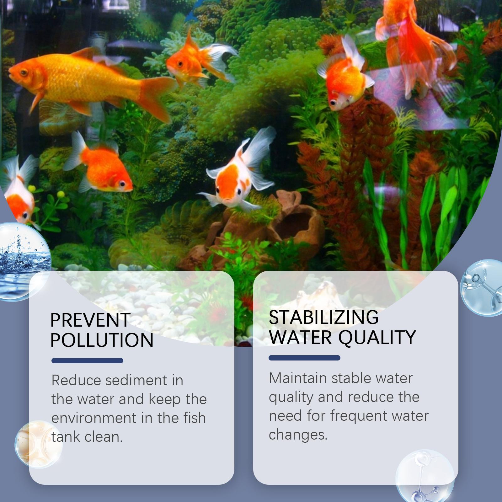 HKM-713939 Fish Tank Water Clarifier for Effective Aquarium Decontamination and Clarity