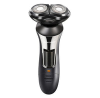 HKM-135379 3-in-1 Rechargeable Electric Rotary Shaver with Floating Cutting Heads for Comfortable Shaving