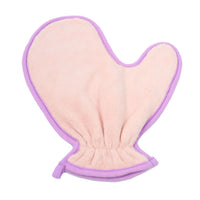 HKM-727187 Ultra-Soft Absorbent Pet Bath Towel Glove for Cats and Dogs - Lightweight Fiber Cleaning Tool