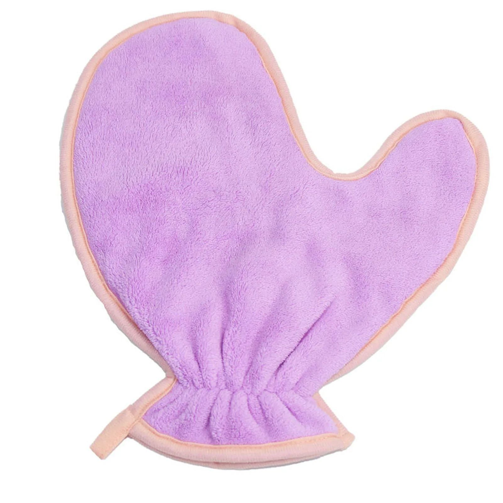 HKM-727187 Ultra-Soft Absorbent Pet Bath Towel Glove for Cats and Dogs - Lightweight Fiber Cleaning Tool