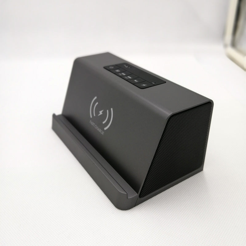 KTX-333715 Wireless Charging Bluetooth Speaker with 4000mAh Battery and Dual 3W Speakers