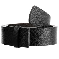 HKM-722707 Adjustable Two-layer Cowhide Perforated Belt with Innovative Design