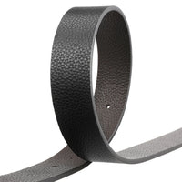 HKM-722707 Adjustable Two-layer Cowhide Perforated Belt with Innovative Design