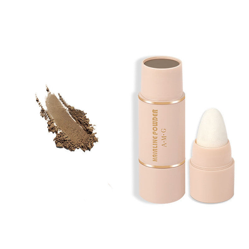 HKM-846547 Sponge Bullet Eyebrow Powder - Adjustable Shades for Natural Definition