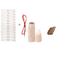 HKM-846547 Sponge Bullet Eyebrow Powder - Adjustable Shades for Natural Definition