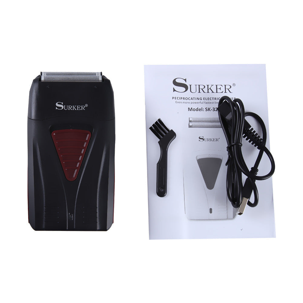 HKM-003155 5V USB Rechargeable Floating Cutter Shaver for Dry Shaving - 45-60 Min Use