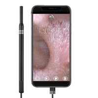 HKM-903699 3-in-1 Visual Otoscope with USB Connectivity for Android and PC, 5.5mm Camera, Adjustable LED Lighting