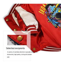 HKM-414163 Cotton-Padded Glossy Dog Jacket in Blue and Red ¨C Multiple Sizes Available