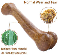 HKM-601171 Durable Pet Molar Simulation Bone Toy for Teeth Cleaning - Sizes: 12cm, 15cm, and 18.5cm in Brown