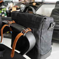HKM-696851 Vintage Motorcycle Luggage Side Box and Camera Shoulder Bag