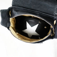 HKM-696851 Vintage Motorcycle Luggage Side Box and Camera Shoulder Bag
