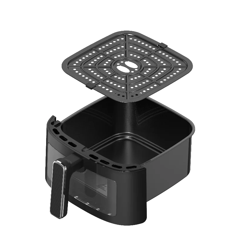 KTX-729171 Oil-Free Digital Air Fryer with One-Touch Control and Presets for Convenient Home Cooking