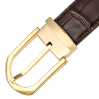 HKM-768979 Stainless Steel Pin Buckle Perforated Belt - Model LY35-61513-8