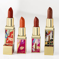 HKM-432915 Imperial Palace Carved Lipstick Set, 3.8g x 7 Pieces, Long-lasting Formula