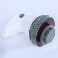 HKM-032467 Full-Body Hand-Held Fat Pushing Massager with Infrared Heating and Replaceable Massage Heads