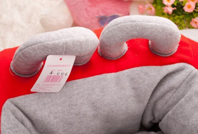 HKM-015443 Cozy Dense Velvet Pet Dog Sofa Bed with Encryption Sponge Filling - Size 72x50x30cm