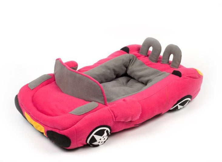 HKM-015443 Cozy Dense Velvet Pet Dog Sofa Bed with Encryption Sponge Filling - Size 72x50x30cm
