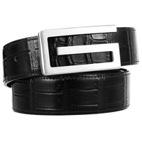 HKM-029971 Casual Stainless Steel Letter Belt for Everyday Fashion