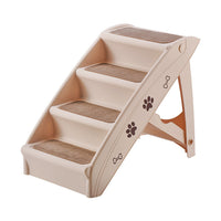 HKM-975443 Foldable Non-Slip Stairs for Small Dogs and Cats - Multiple Color Options Available