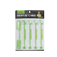 HKM-515091 Two-Headed Cat and Dog Toothbrush for Effective Oral Care