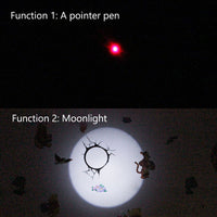 HKM-762707 Stainless Steel Laser Light and Cat Toy Stick