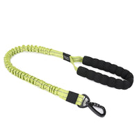 HKM-683347 Elastic Dog Leash for Small to Large Breeds - Durable Nylon, Available in Multiple Colors