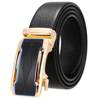 HKM-979091 Premium Men's Leather Cowhide Belt - Model LY36-24369-5