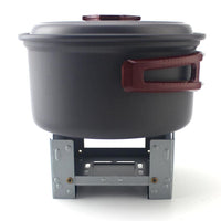 HKM-419219 Folding Outdoor Solid Alcohol Stove – Compact Multi-Purpose Cooking Fuel