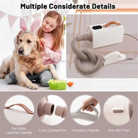 HKM-350099 Adjustable Dog and Cat Hair Blower with Negative Ion Technology and Smart LED Display