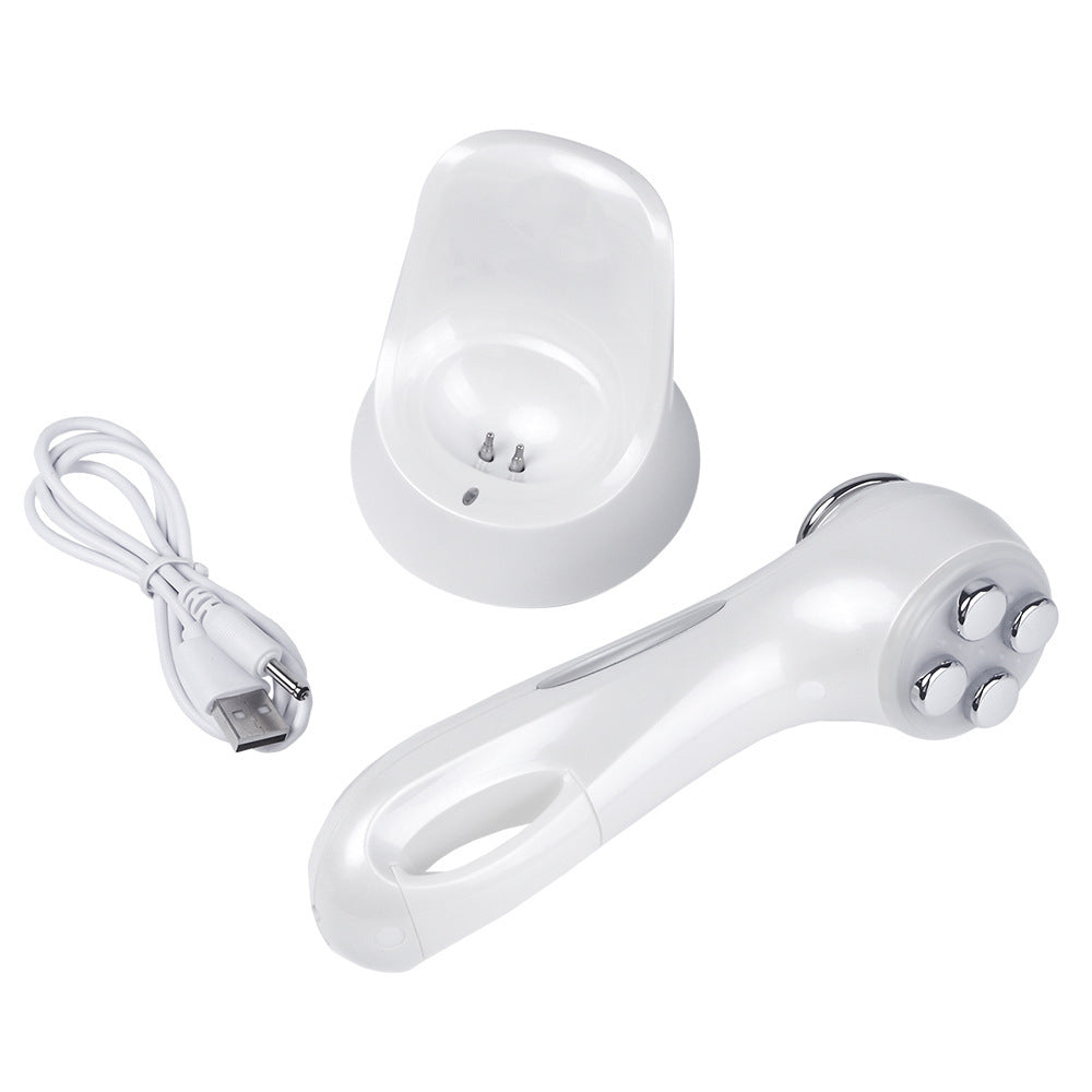 HKM-735251 6-in-1 Rechargeable Electric Skin Lifter with RF, EMS, LED, and Sonic Cleaning for All Skin Types