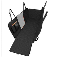 HKM-404051 Car Pet Cushion for Rear Seats - Black, 137x147cm Oxford Cloth with Waterproof Coating