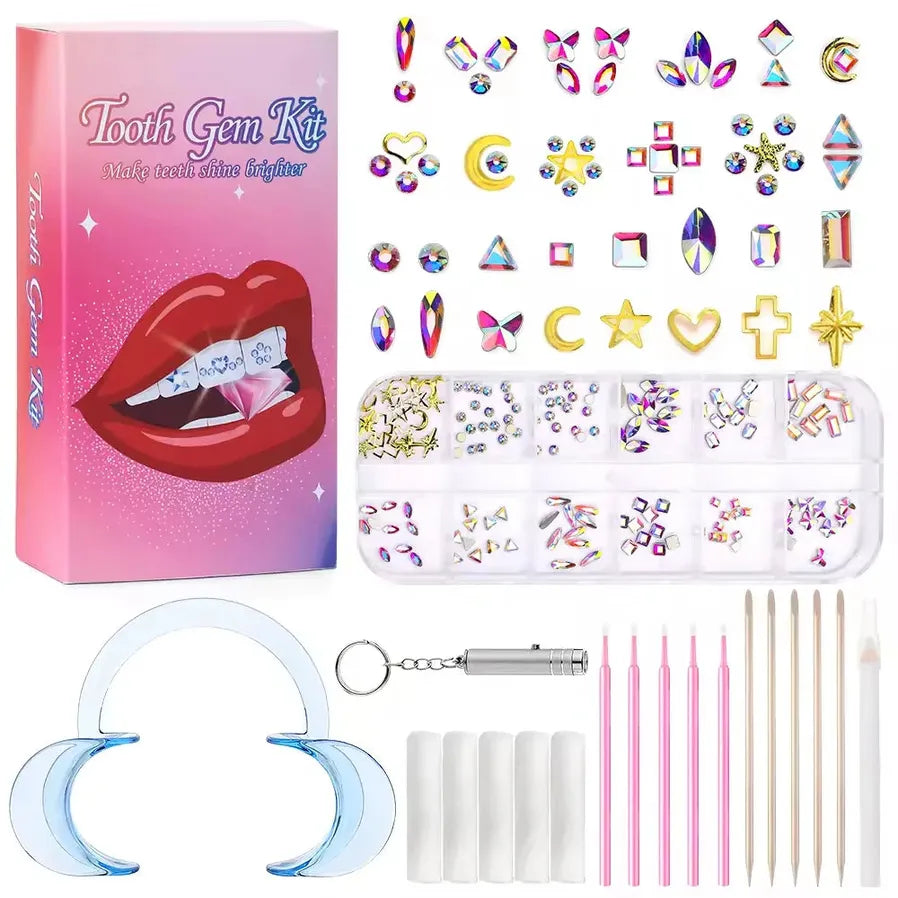 JMT-402890 Trendy Tooth Gem Kit for Creative Dental Art Decoration