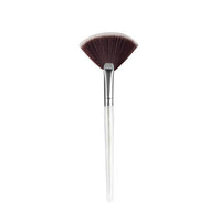 HKM-363923 Blush Loose Powder Makeup Brush with Man-Made Fiber Bristles in Elegant Silver or Color Options