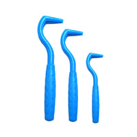 HKM-494675 Pet Tick Hook Extractor - 3-Piece Set in Various Colors for Dog Care